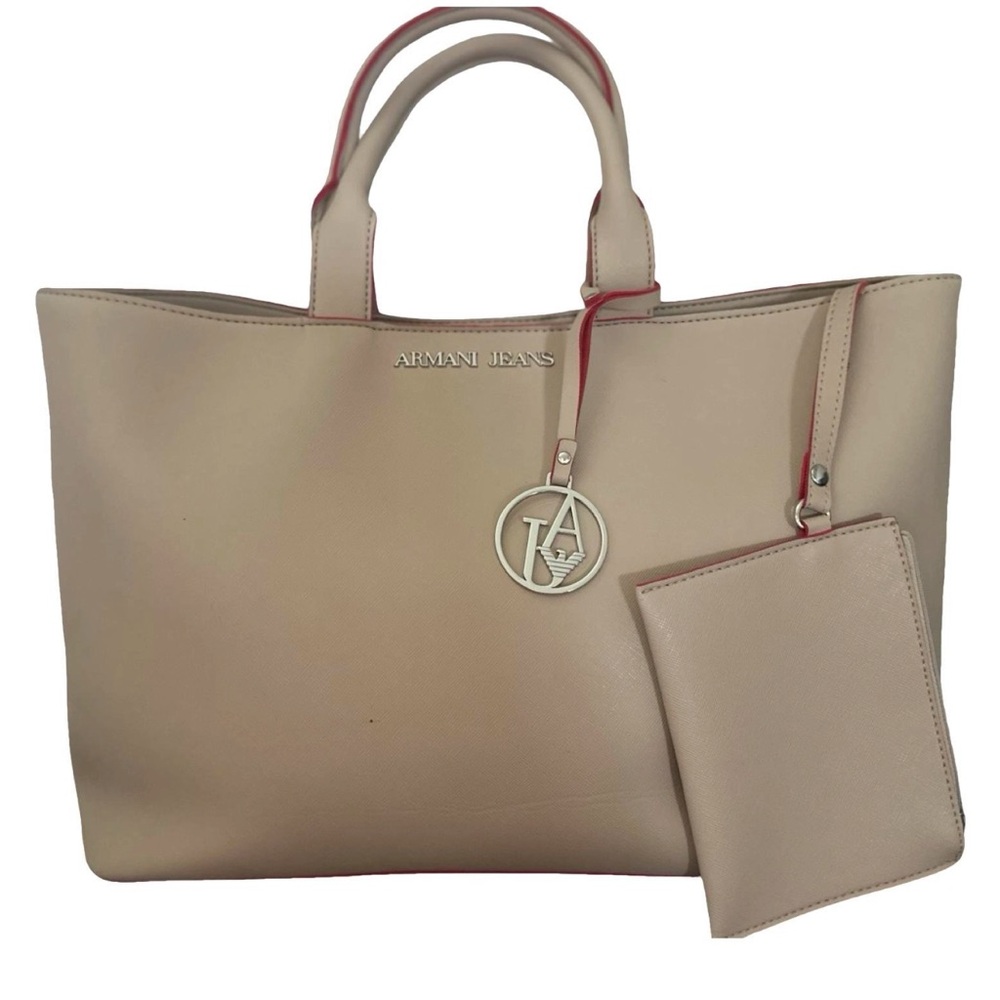 Armani Jeans Large Tote with Pochette